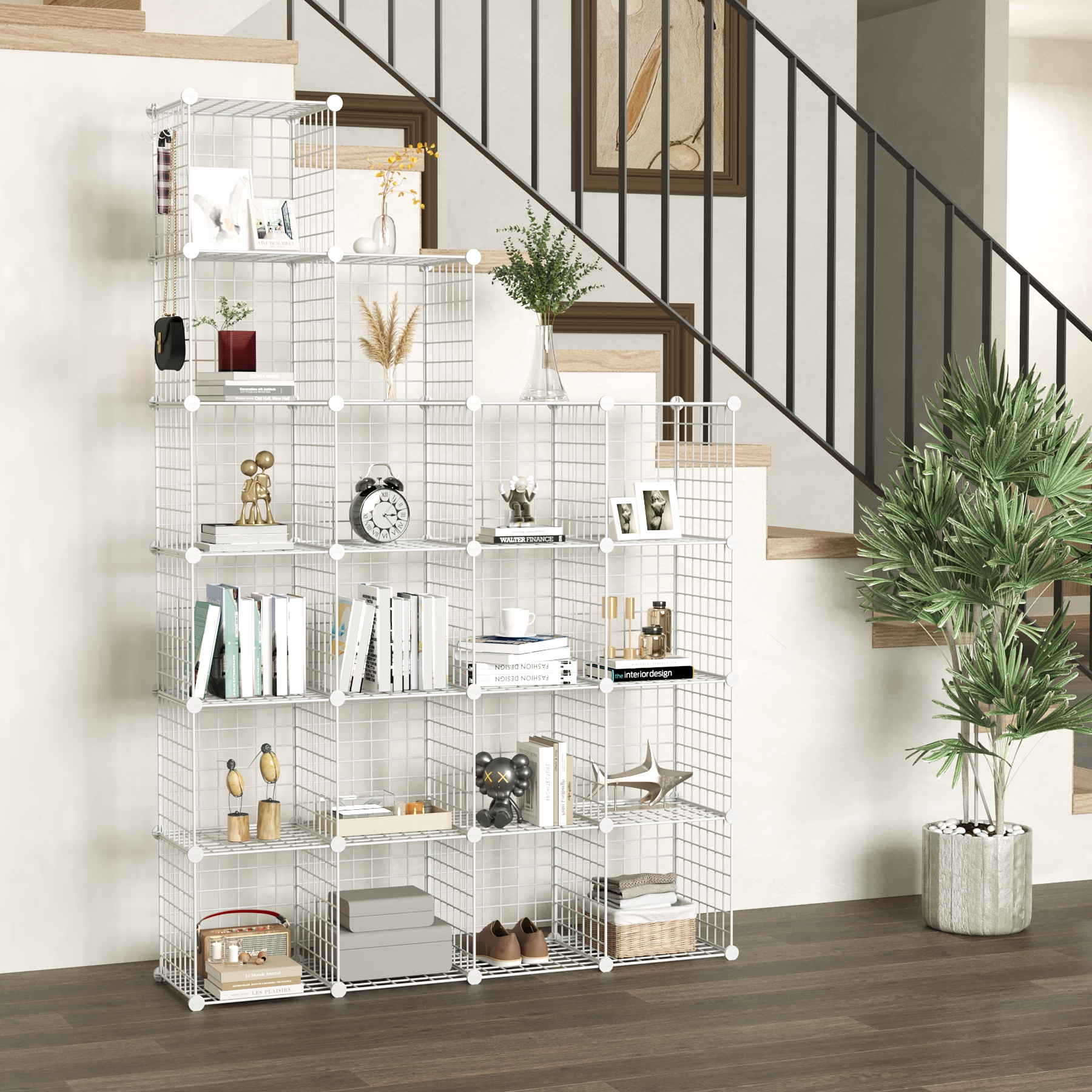 c-ahome-wire-cube-storage-uwcsm20w-regal-20-f-cher-wei image 2