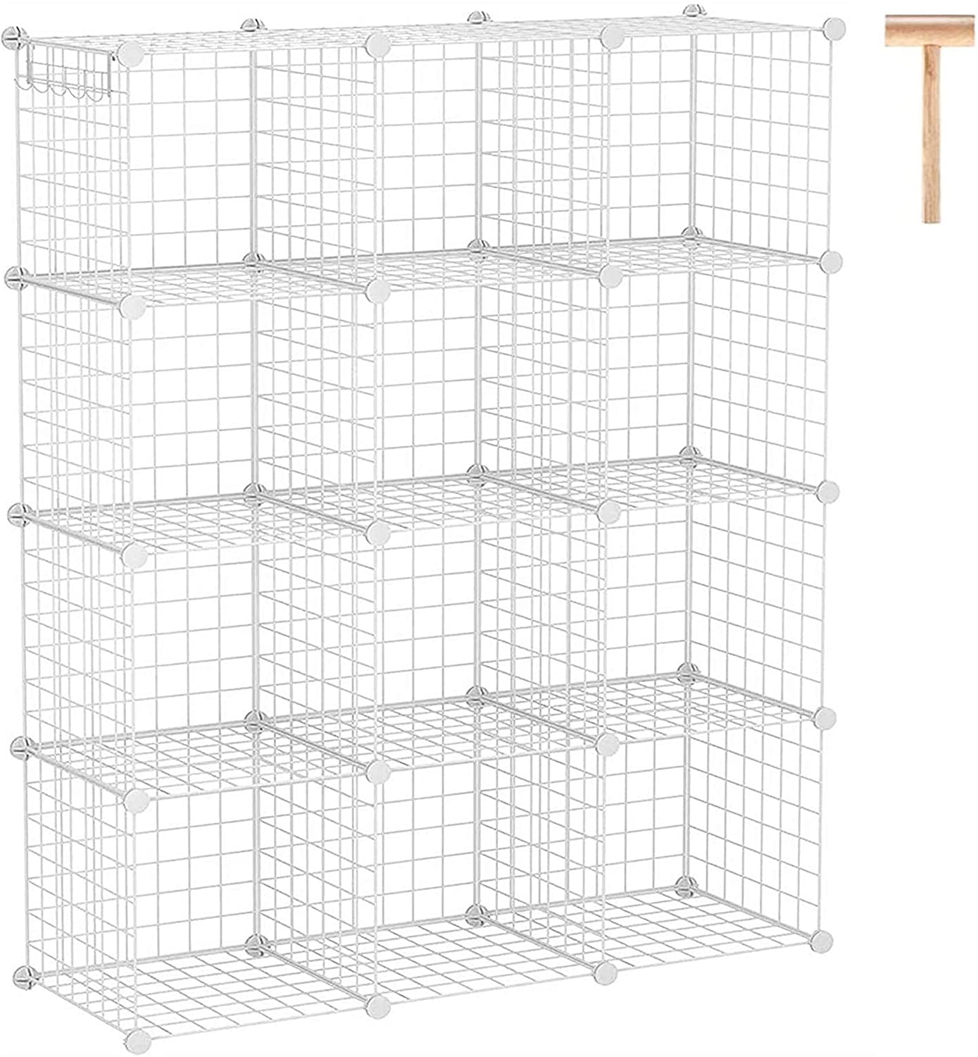 c-ahome-wire-cube-storage-twj3012a-regal-12-f-cher-wei image 1