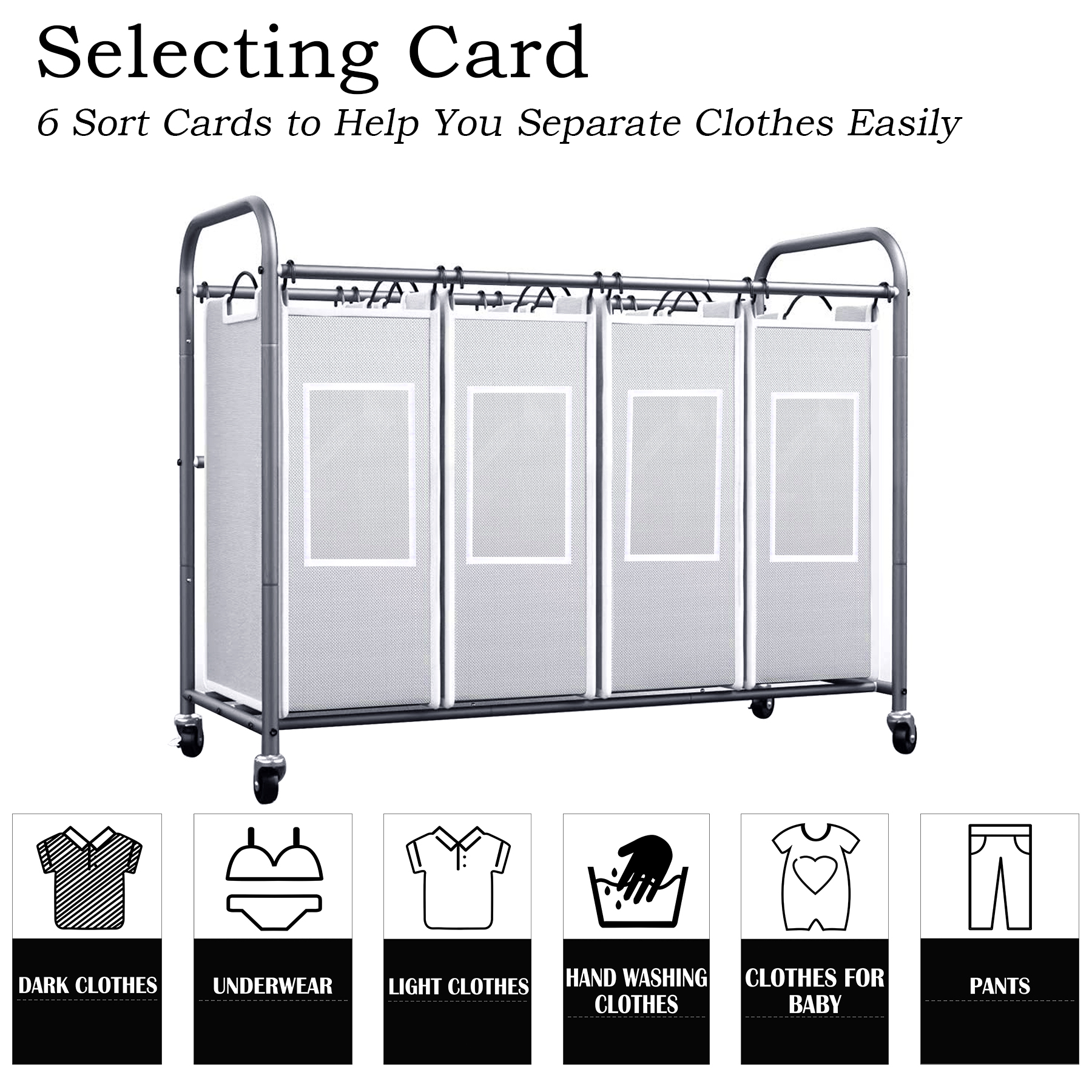 c-ahome-laundry-storage-ulscm04g-w-schesortierer-4-f-cher-grau image 5