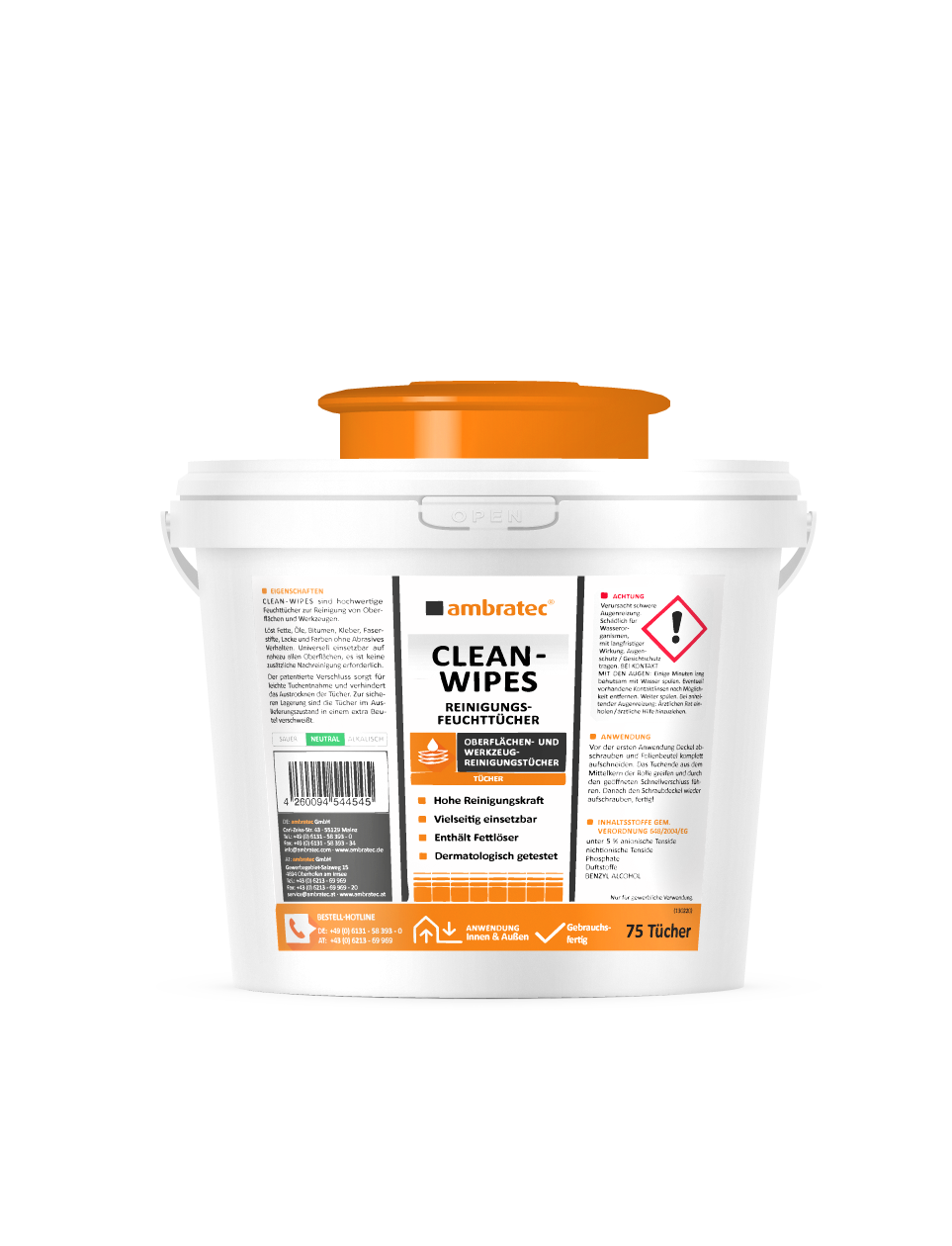 ambratec-clean-wipes-reinigungst-cher-praktisch image 1